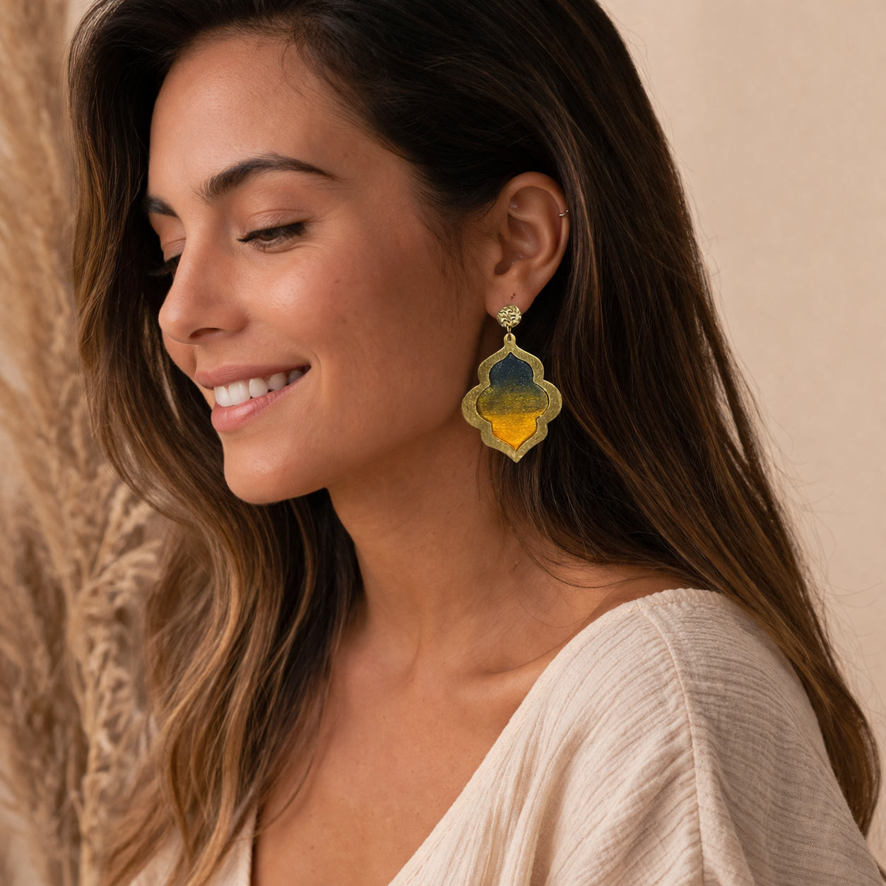 Boucles d'Oreilles "Jasmine"